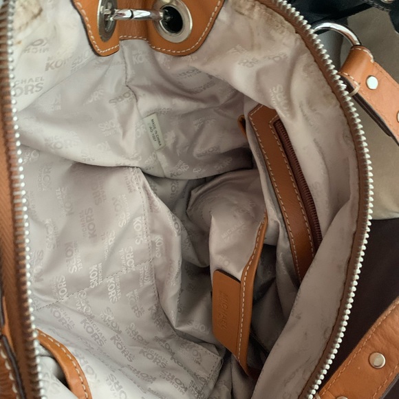 ALL LEATHER MICHAEL KORS TOTE - Picture 6 of 6